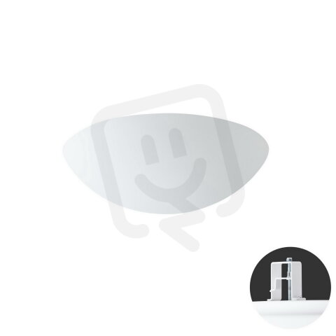 Polovestavné svítidlo AURA V8 13W IP44 4K NZ3h SKLO OPAL bílá OSMONT AUR61599