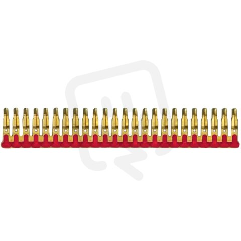 Hřeben EURO Z-W2,5/ 24-násobný červený ELEKTRO BEČOV C425177