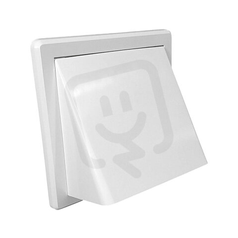 Mřížka větrací bílá gravitační - klapka 200x200 mm, GK/150 HACO HC0241