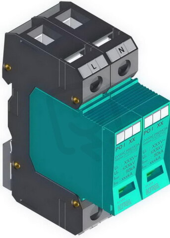 Přepěťová ochrana PO I 2 EWS 280V/12,5kA, modulární, vyměnitelná, B+C+D
