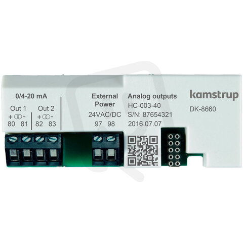 KA420A KD/KE Analog. Výst. modul dual 4-