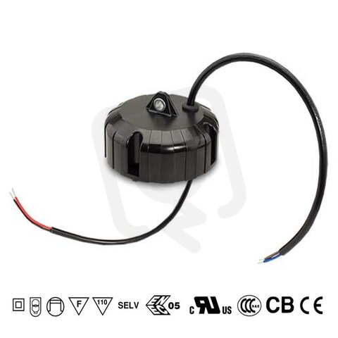 Proudový zdroj pro LED 60W 28-43V 1,4A MEAN WELL HBG-60-1400