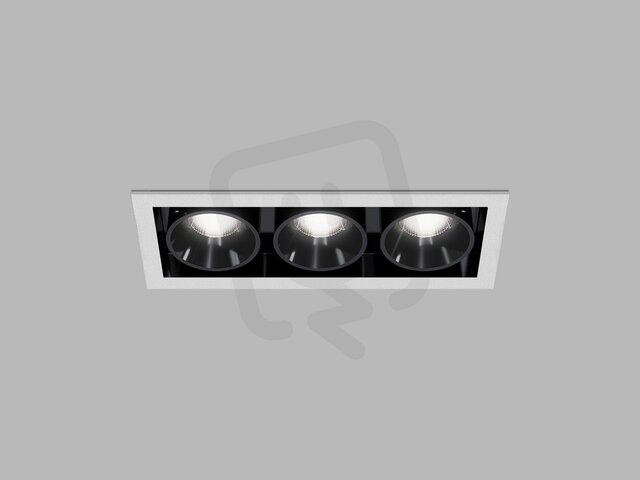 Zápustné svítidlo LED2 RIVA MAXI 3, W DALI TW/PUSH TW 15W 3000K-4000K UGR bílá