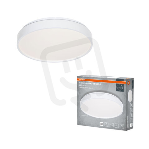 CEILING LUXO WHITE SENSOR ? 32 cm 18W 4000K IP20 WHITE OSRAM 4099854650239