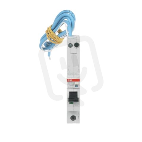 ABB DSE201 M C10 A30 kombinace jistič/chránič 1P+N 1M 10kA 10A 30mA C A