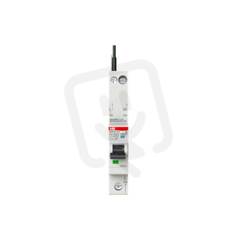ABB DSE201 M C20 A30 kombinace jistič/chránič 1P+N 1M 10kA 20A 30mA C A