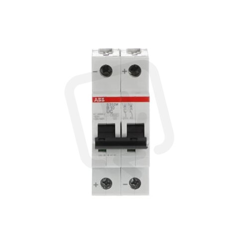 S202M-B10UC Jistič 2P 10A char. B ABB 2CDS272061R0105