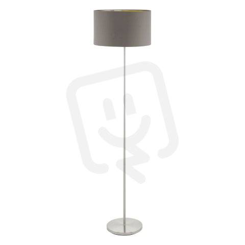 Stojací svítidlo MASERLO matný nikl/cappuccino-zlatá 60W IP20 EGLO 95172