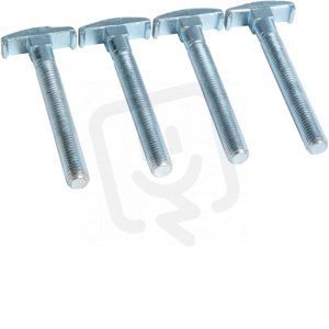 Šroub s hákovou hlavou M12x100mm, Cu 10, (4 ks/bal.) HAGER HK10M12S