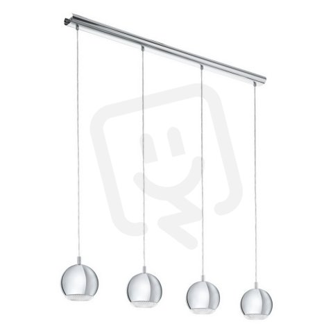 Závěsné svítidlo CONESSA 4xGU10-LED chrom 12W IP20 EGLO 95912