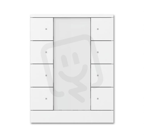 ABB KNX Tenton prvek ovládací 8násobný studio bílá SB/U8.0.1-84 2CKA006330A0014