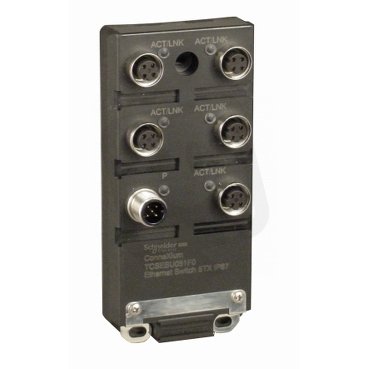 ConneXium switch 5 portů 10/100 Base-TX (krytí IP67 ) SCHNEIDER TCSESU051F0