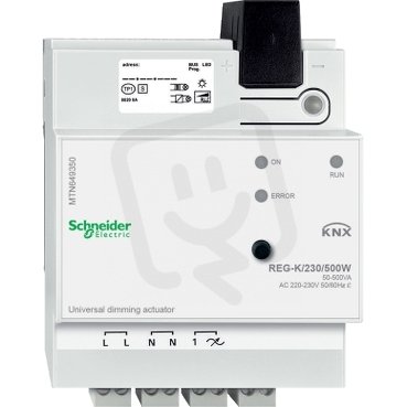KNX univerzální stmívací akční člen REG-K/230/500 W SCHNEIDER MTN649350