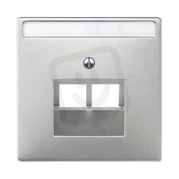 Schneider MTN292646 Centrální deska pro mechanismus RJ45,dvousegmentová,S-Design