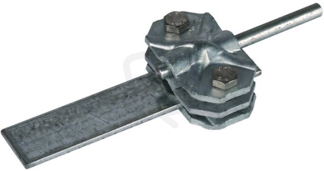 Propojovací/zkušební svorka FeZn s mezidestičkou, pro prům. 7-10/pásek30-40mm