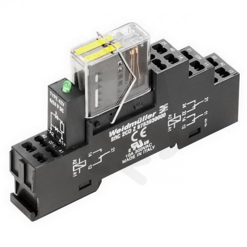 Reléový modul RCIKITZ 24VDC 2CO LD/FG WEIDMÜLLER 1218390000