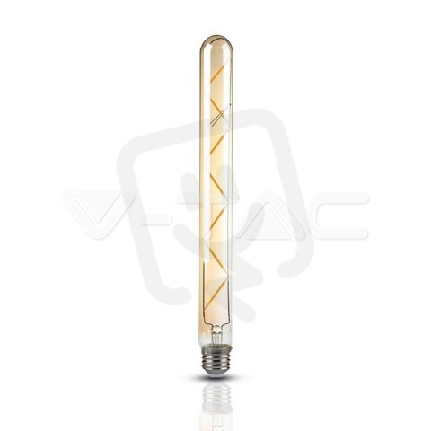 LED žárovka V-TAC 7W T30 E27 Filament Amber 2200K Warm White VT-1895