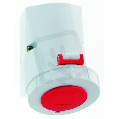 Zásuvka nástěnná 32A 4p 400V IP67 6h BALS 1149