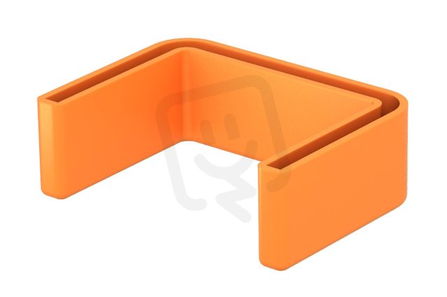 OBO US 7 KS OR Ochranný kryt, pro konce profilů US 7, oranžová Polyetylén, PE