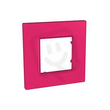 Unica Quadro Krycí rámeček jednonásobný, Lipstick SCHNEIDER MGU4.702.27