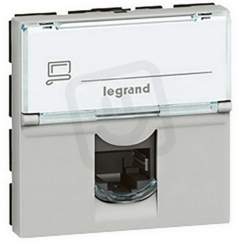 MOSAIC 1XRJ45 FTP CAT.6 2MODULOVÝ 90°HLINÍK LEGRAND 079492