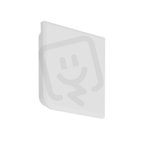 Záslepka KLUŚ KOPRO-K pro AL profil, bílá /24115-9016/ ALUMIA C24115L16