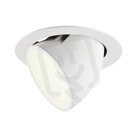 NUMINOS GIMBLE XL, zápustné stropní svítidlo bílé 4000 K 40° SLV 1006078