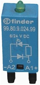 Modul, LED_OD, 6-24V DC FINDER 99.80.9.024.99