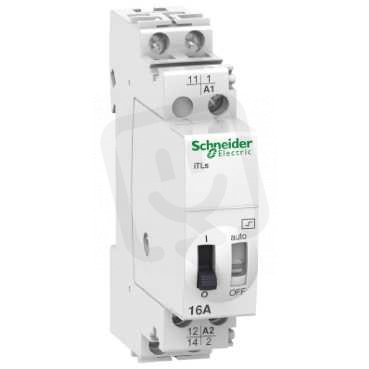 Schneider A9C32111 Impulzní relé Ls 16A 1ZAP 24V AC 50-60Hz 12V DC