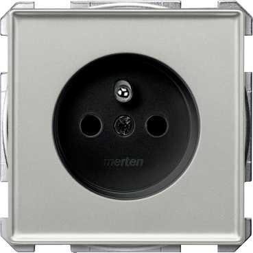 Schneider MTN2600-4146 Zásuvka 250V/16A se zemnícím kolíkem,clonky,S-Design