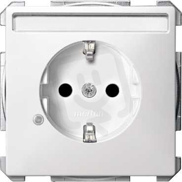 Schneider MTN2303-4019 Zásuvka 250V/16A s bočními zemnícími kontakty