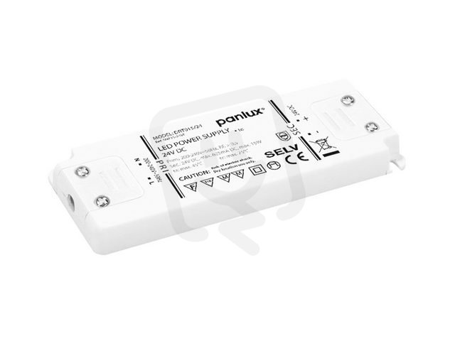 LED DRIVER TENKÝ 15W, 24V DC PANLUX DRT015/24