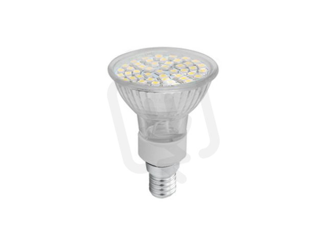 SMD 48LED světelný zdroj 230V 2,5W, E14 - teplá bílá LEDMED LM65105001