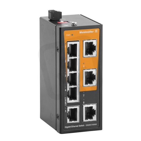 Síťový přepínač Gigabit Ethernet IE-SW-ELB-08-8GT WEIDMÜLLER 2828570000