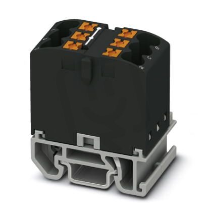 PTFIX 6X2,5-NS15A BK Blok rozvodek 3274114