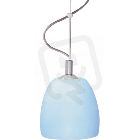 915155/04-Lustr-modrý/E27 1x60W