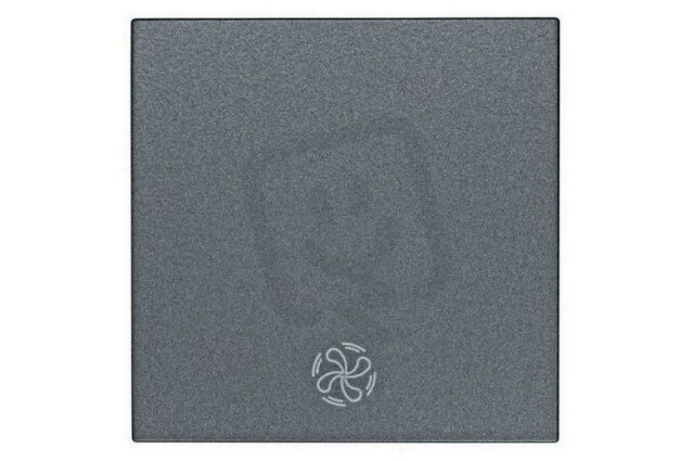 Kryt spínačů a ovladačů, symbol ventilátor, antracit SCHRACK EV112006--