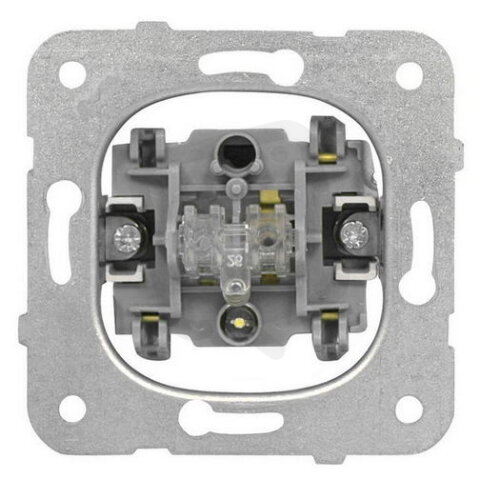 Přístroj ovládače (tlačítko) 0/1, signálka, bezšroub. svorky SCHRACK EV100021--