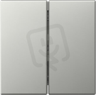 Dvojitá kolébka, System 55 nerez GIRA 3495600