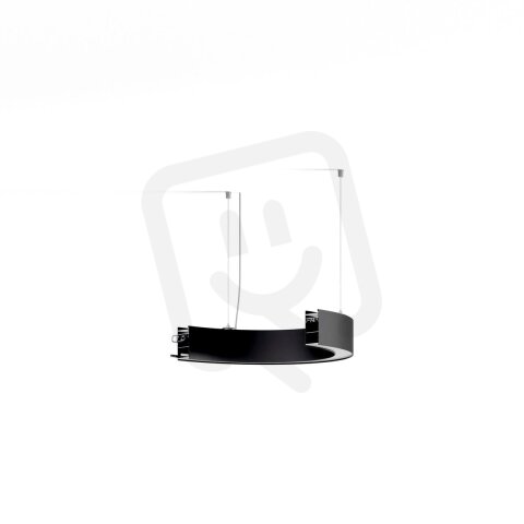 LED Svítidlo Serpent 1/2 R250, dolů, mléčný, 4000K, 16W, černá  FPSE061-0740DB