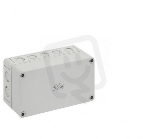 Prázdná skříň TK PS 1809-8-m šedá IP66 IK07 180x94x81mm SPELSBERG 10591001