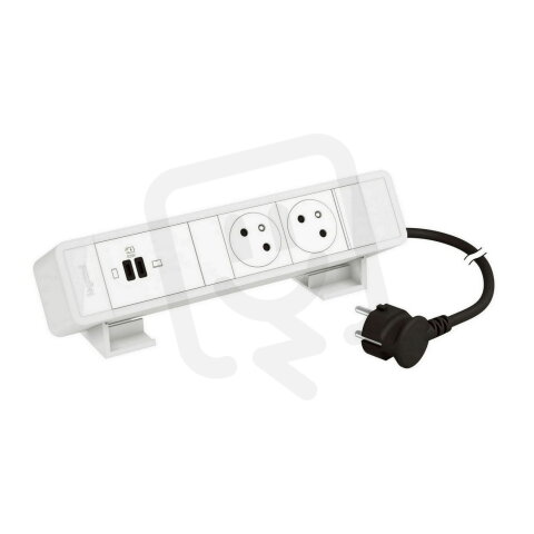 ONDESK 2X2PT USB CC 63W PD BÍLÁ