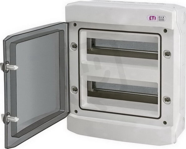 Nástěnná rozvodnice ECH-24PT-s 24M (2x12) IP65 ETI 001101067