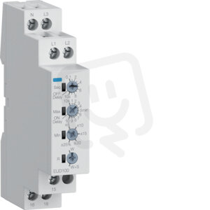 Napěťové fázové kontr. relé s čas. doběhem 1F+N/3F+N, 230/400V, 1 přep. kontakt