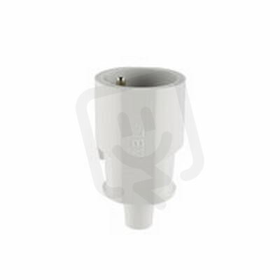 Zásuvka spojovací PVC 3x1,5mm2 šedá (1679062) ABL 100000062