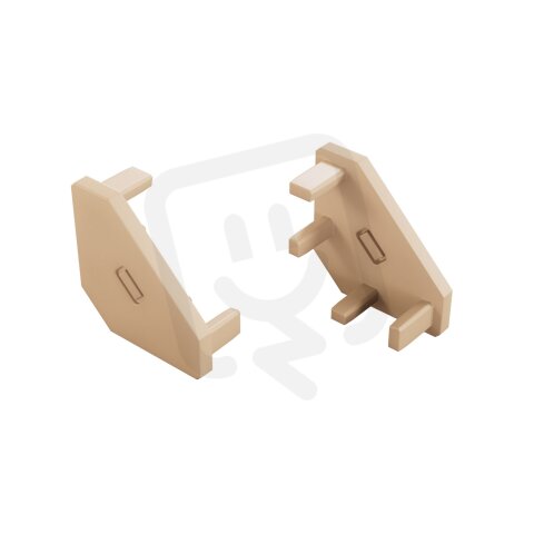 Koncovka profilu EC-PROFIL AJAR 2IN1 LIGHT IVORY GREENLUX GXLP1526
