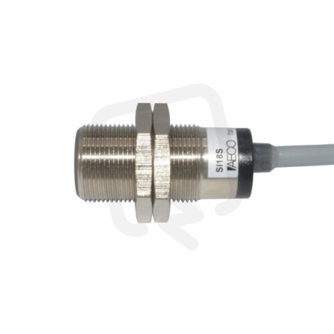 Indukční senzor d18 mm AECO SI18SS-DC8 PNP NO+NC S