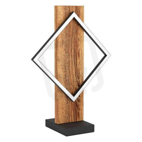 Stolní svítidlo BOYAL LED 13W IP20 černá/dřevo EGLO 901937