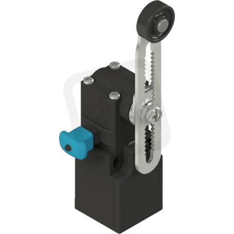 Koncový spínač s nastavitelnou kladkou a