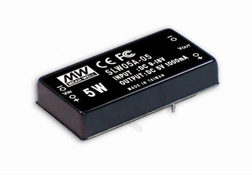 Měnič DC/DC modulový 5W 5V MEAN WELL SLW05B-05